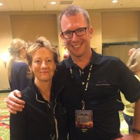Trish with Lance Gill